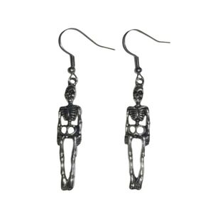 Handcrafted Skeleton Earrings